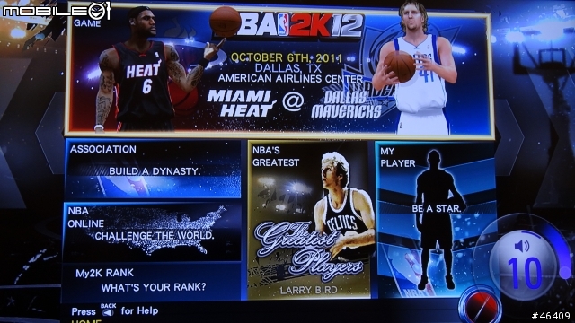 傳奇再臨 NBA2K12