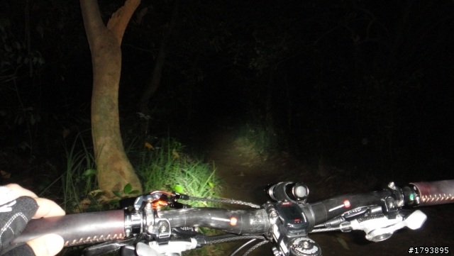 月黑風高  "三傻"  夜騎礦區