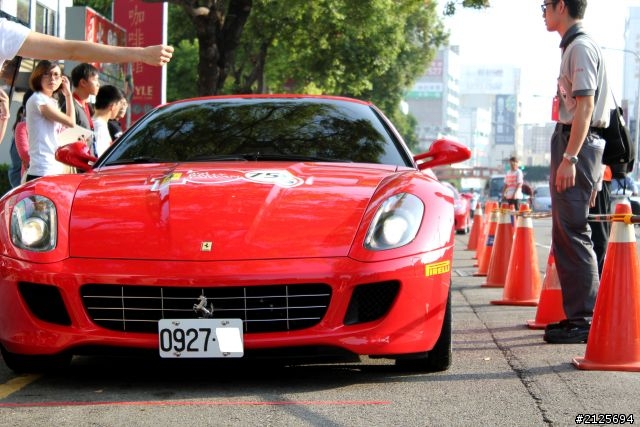 法拉利第3屆拉力賽 車主報到集合(圖多)