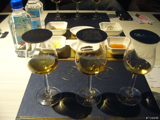 威士忌與美食的邂逅。迷路、Ballantine、品酒會