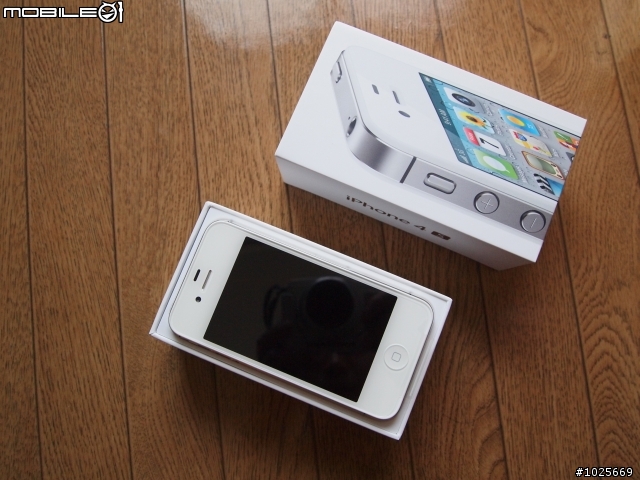 au iphone4S 64G white開箱文^^
