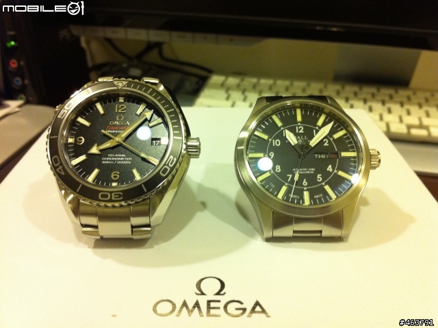 [開箱]Omega PLANET OCEAN 海馬 8500