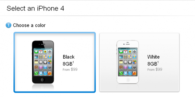 iPhone 4 8G版便宜上市