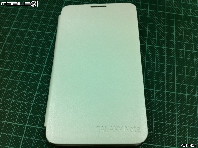 Samsung Galaxy Note 白色 不專業開箱 加穿白色皮套