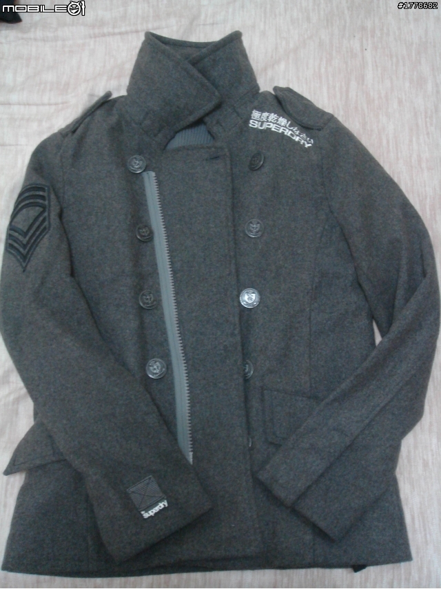小惡魔不能亂看之Superdry Classic Pea Coat...