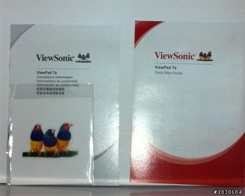ViewSonic 優派 ViewPad 7e 新手不專業開箱文