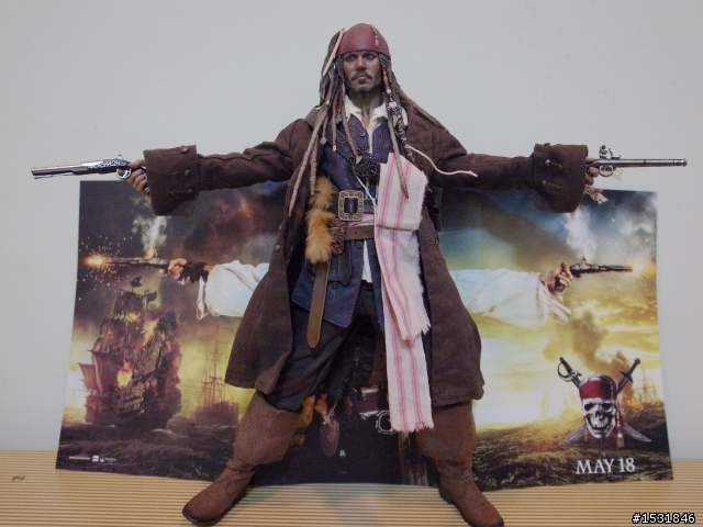 HOT TOYS DX06 JACK SPARROW開箱(多圖 請注意)