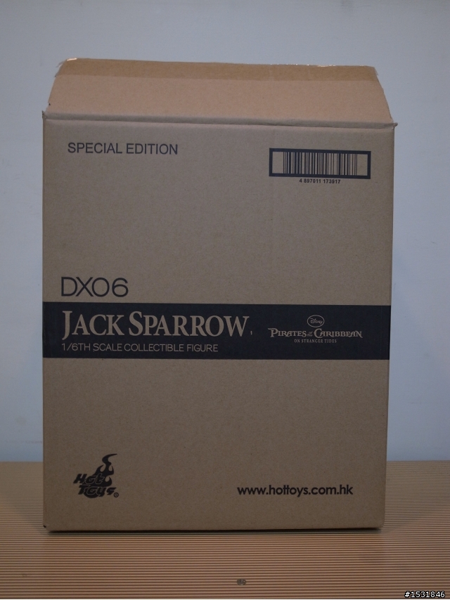 HOT TOYS DX06 JACK SPARROW開箱(多圖 請注意)