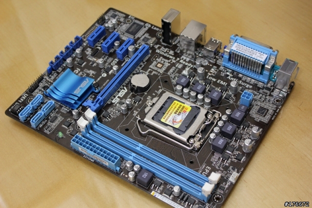 經濟實惠小板子-ASUS P8H61-M LX Plus純開箱分享