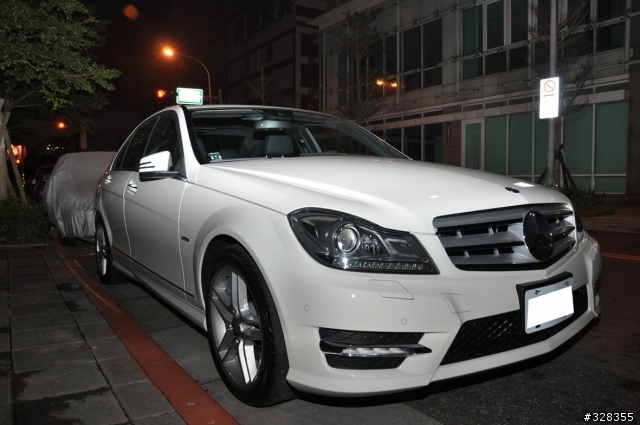 Mercedes Benz C200 2012年式 白色 不專業開箱文