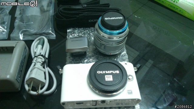 [開箱] OLYMPUS E-PM1 小白簡易開箱