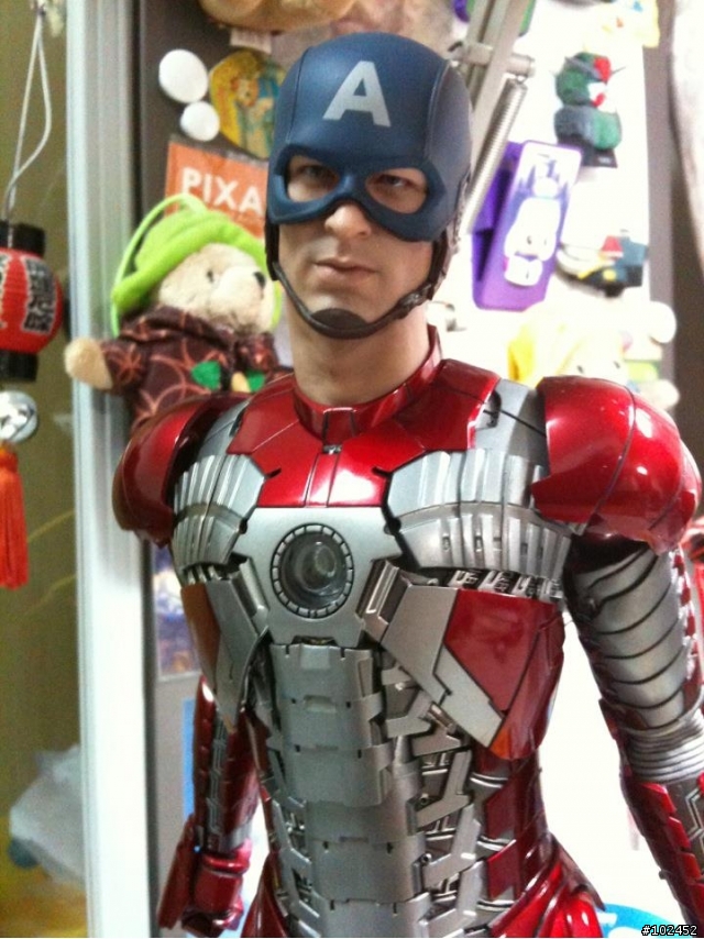 分享～hottoys美國隊長～