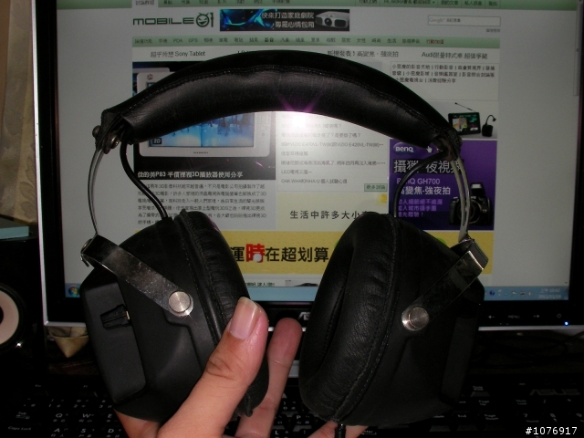 [請教]各位玩耳機的大大幫忙鑑定一下這個怪耳罩耳機