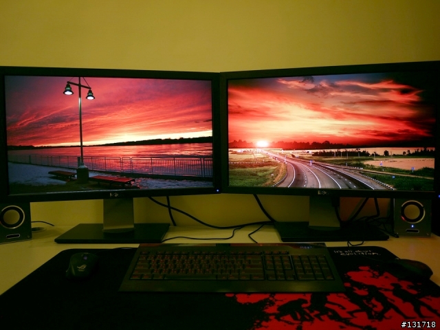 【開箱文】DELL U2711 27吋X2螢幕雙刀流~ 正式服役!!