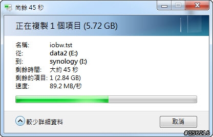 NAS iSCSI 傳輸效能分享