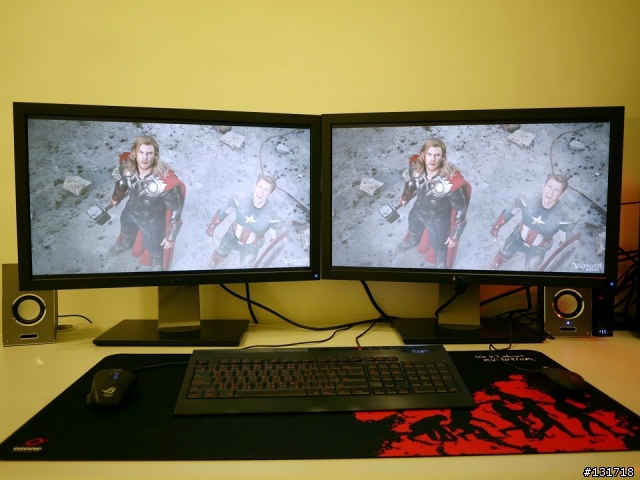 【開箱文】DELL U2711 27吋X2螢幕雙刀流~ 正式服役!!