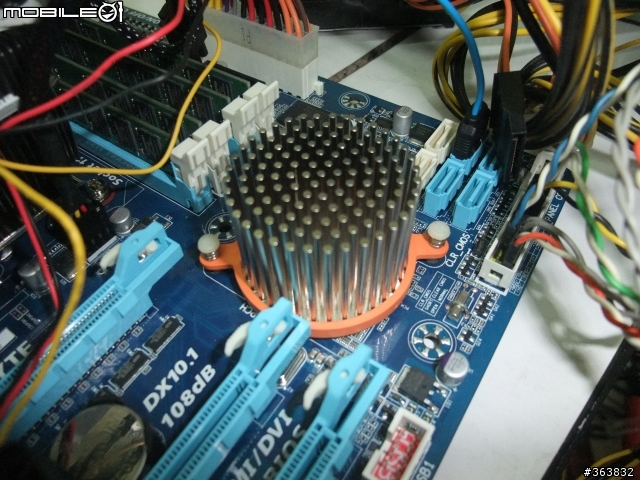 老CQ-8上1155cpu效果