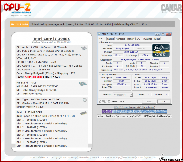 [狂]: Asus Rampage IV Extreme +i7-3960x.簡略教學含極限測試