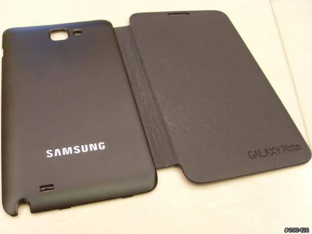 【開箱】Galaxy Note N7000入手 (改果凍皮套)