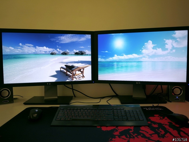 【開箱文】DELL U2711 27吋X2螢幕雙刀流~ 正式服役!!