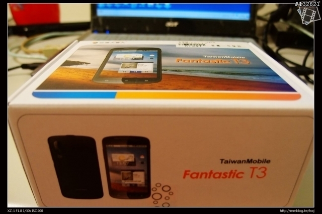 TWN Fantastic T3白色手機入手，簡單開箱