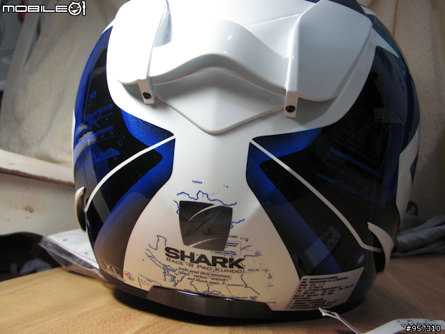簡單開箱Shark Race-R Pro KUNDO 白藍黑
