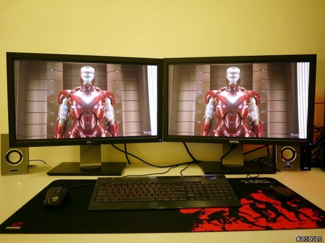 【開箱文】DELL U2711 27吋X2螢幕雙刀流~ 正式服役!!