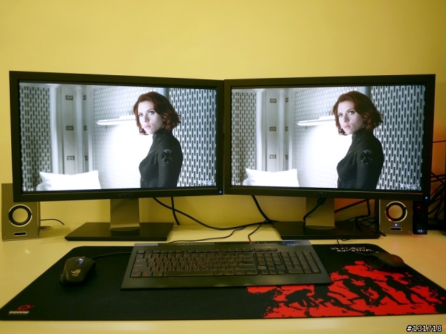 【開箱文】DELL U2711 27吋X2螢幕雙刀流~ 正式服役!!