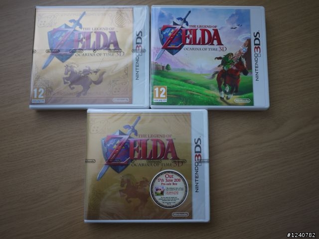 [開箱] 歐版薩爾達傳說時之笛限定版3DS