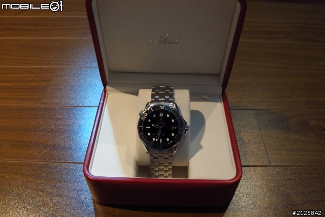 【開箱】OMEGA 海馬黑陶瓷SEAMASTER 300M