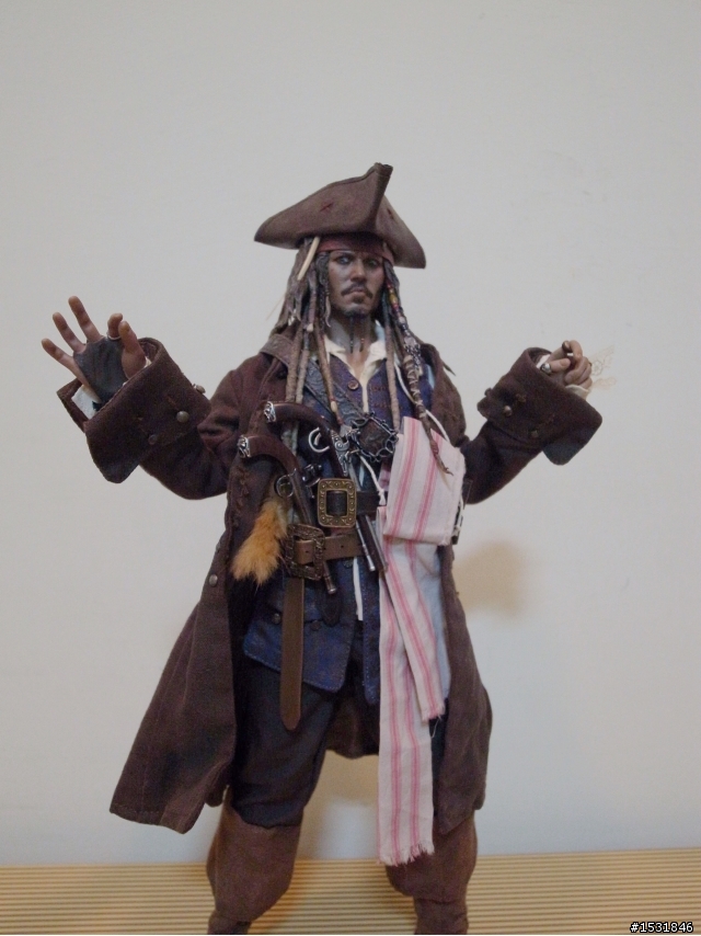 HOT TOYS DX06 JACK SPARROW開箱(多圖 請注意)