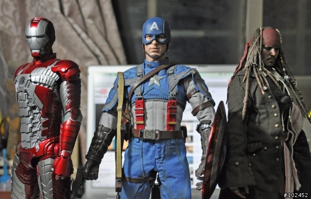 分享～hottoys美國隊長～