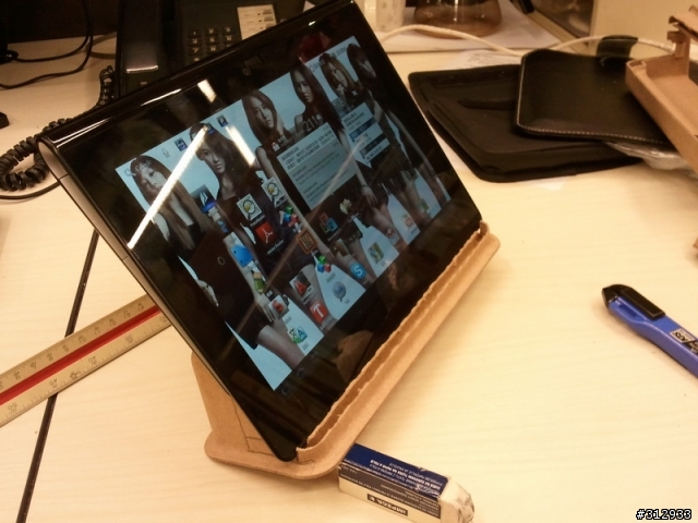 [環保達人] SONY Tablet S 自製底座