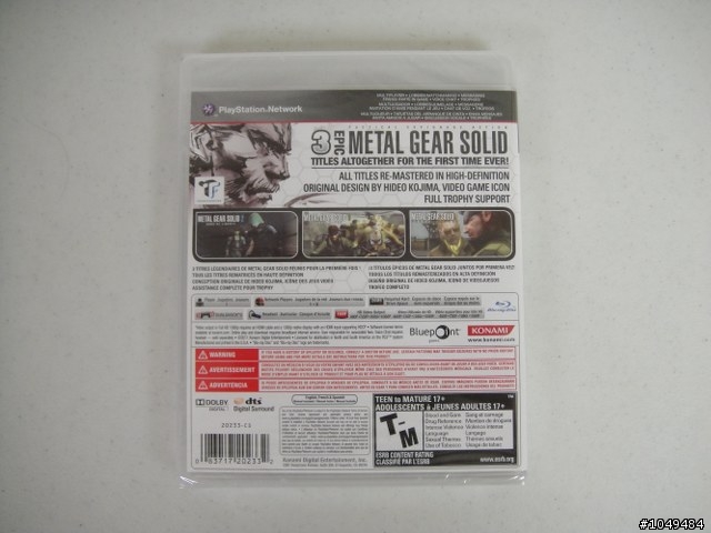 [開箱文] 北美Metal Gear Solid HD Collection Limited Edition
