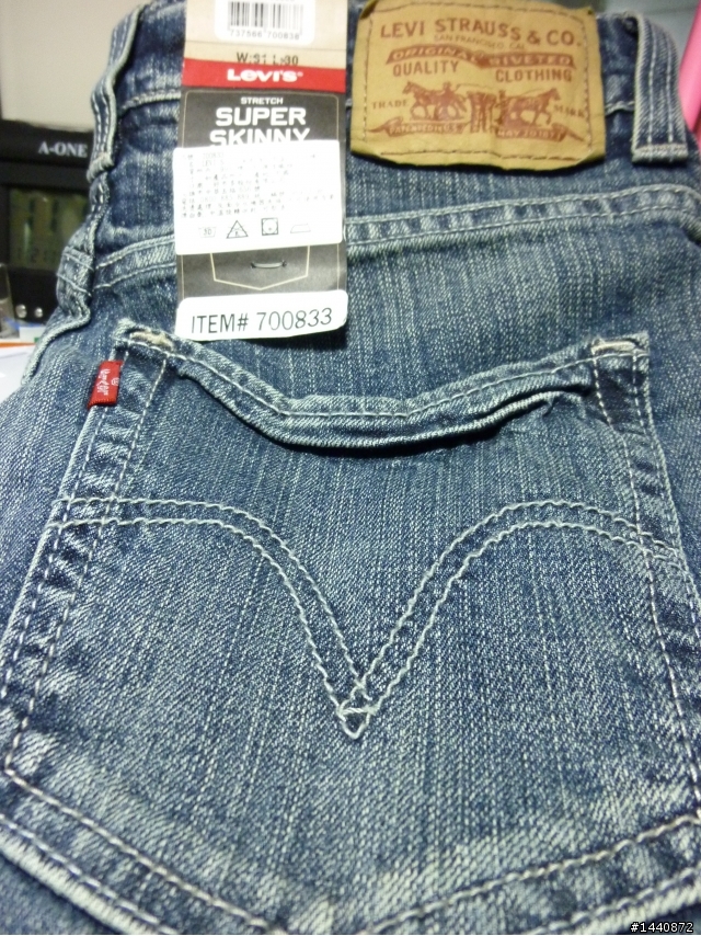 [簡易開箱] 窮學生的美版Levis510&511