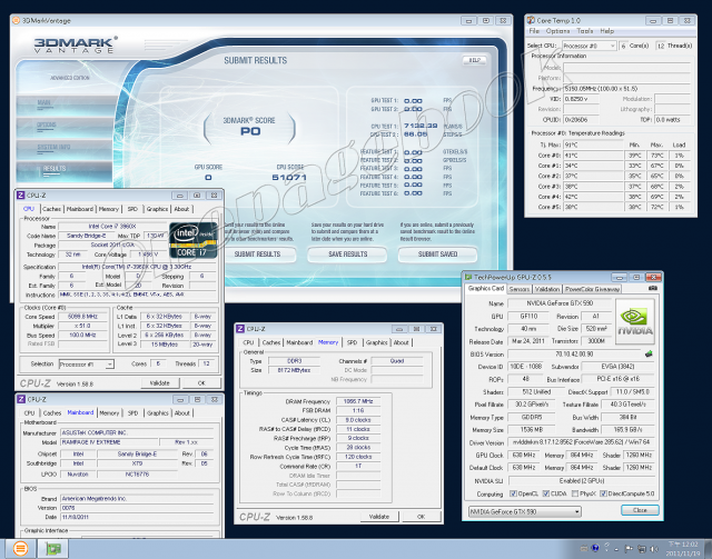 [狂]: Asus Rampage IV Extreme +i7-3960x.簡略教學含極限測試
