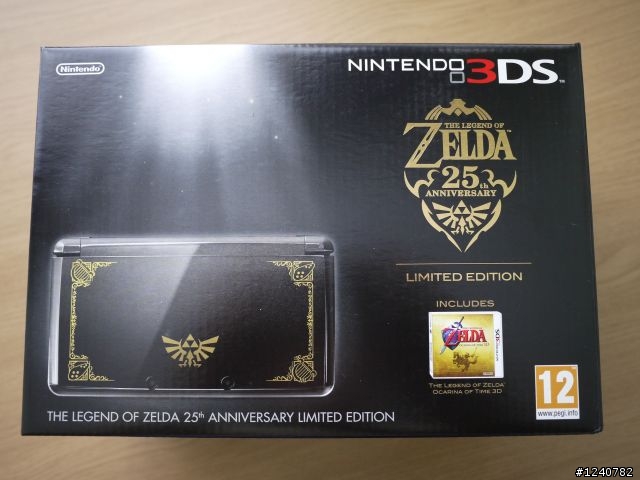 [開箱] 歐版薩爾達傳說時之笛限定版3DS