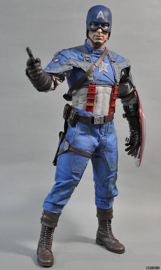分享～hottoys美國隊長～
