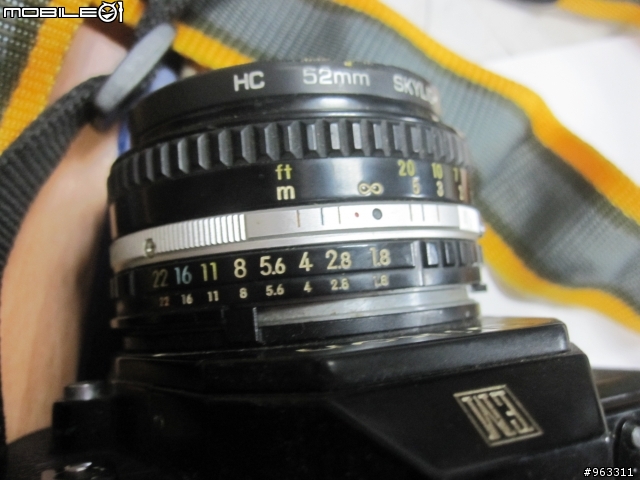 大掃除結果翻出一台老相機 nikon em