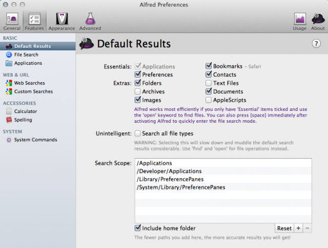 免費.好用的Mac App : Alfred