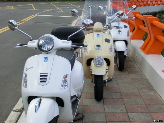 VESPA  GT和GTS淡金出遊