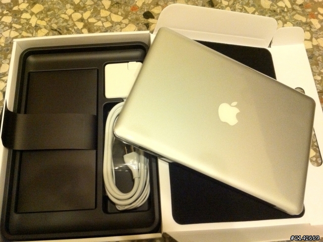 新改版的 MBP "13"  到手囉