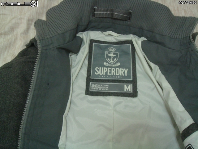 小惡魔不能亂看之Superdry Classic Pea Coat...