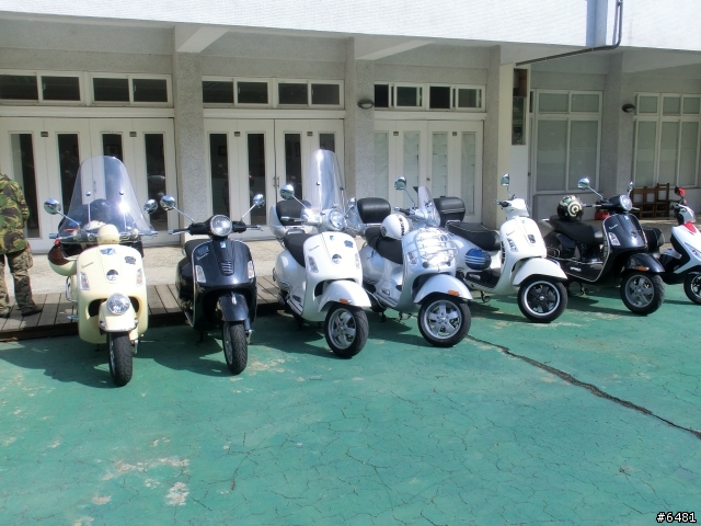 VESPA  GT和GTS淡金出遊