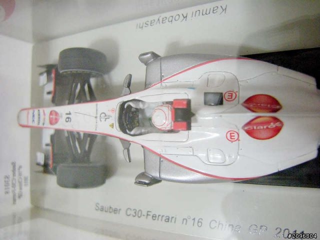 對SAUBER的狂熱！SAUBER F1模型開箱摟~~~