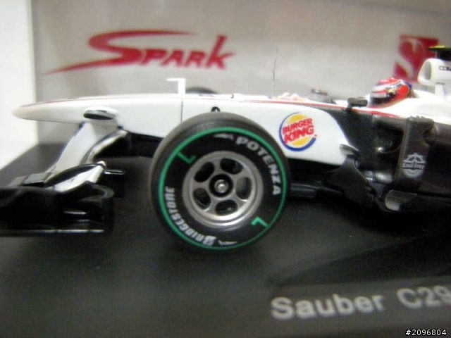 對SAUBER的狂熱！SAUBER F1模型開箱摟~~~