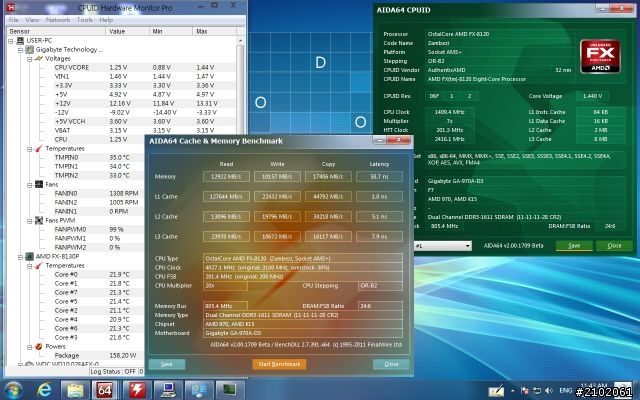分享巴扣牌推土機、中文Win8系統蹦出新滋味(新增空冷hyper 612 pwm基本、大超5G溫度)
