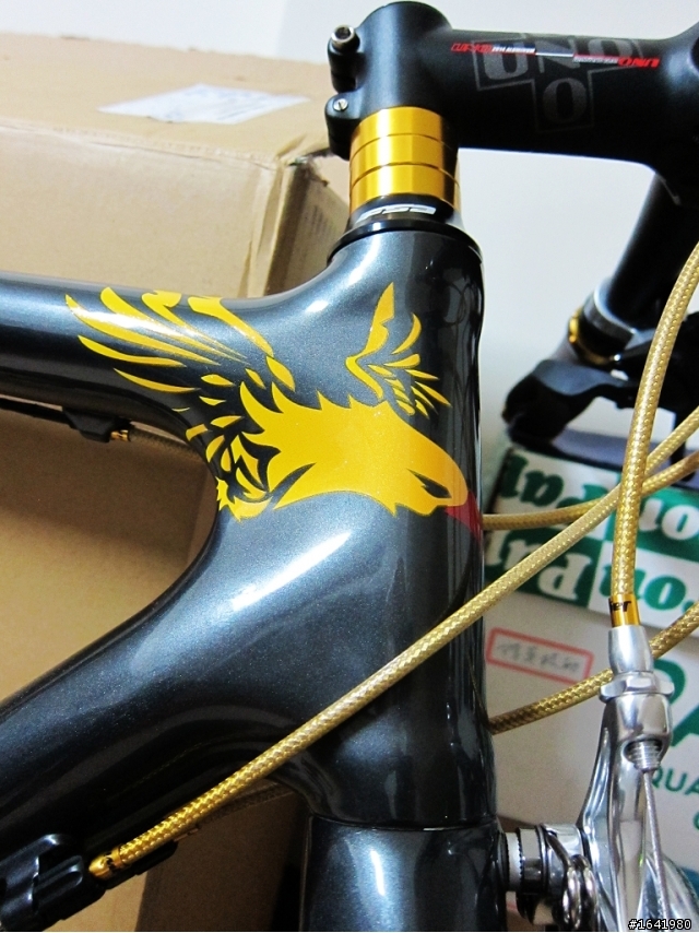 [開箱] 幸運之神送來的 VOLANDO J.I.U 平把公路車 -- 閃亮登場