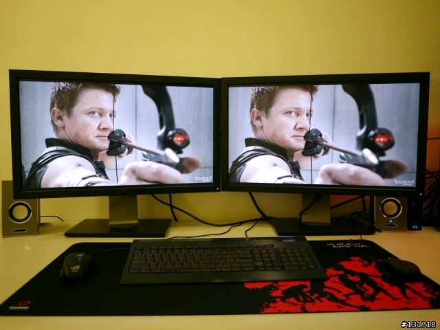 【開箱文】DELL U2711 27吋X2螢幕雙刀流~ 正式服役!!