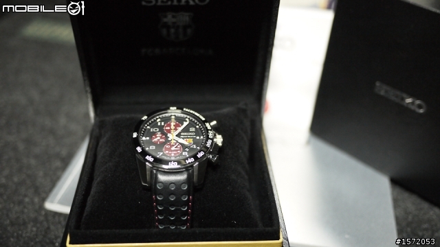 [開箱] SEIKO 巴塞隆納限量紀念錶 7T62 SNAE75J1